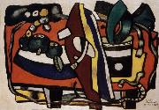 Fernard Leger The Still life having greenery oil painting picture wholesale